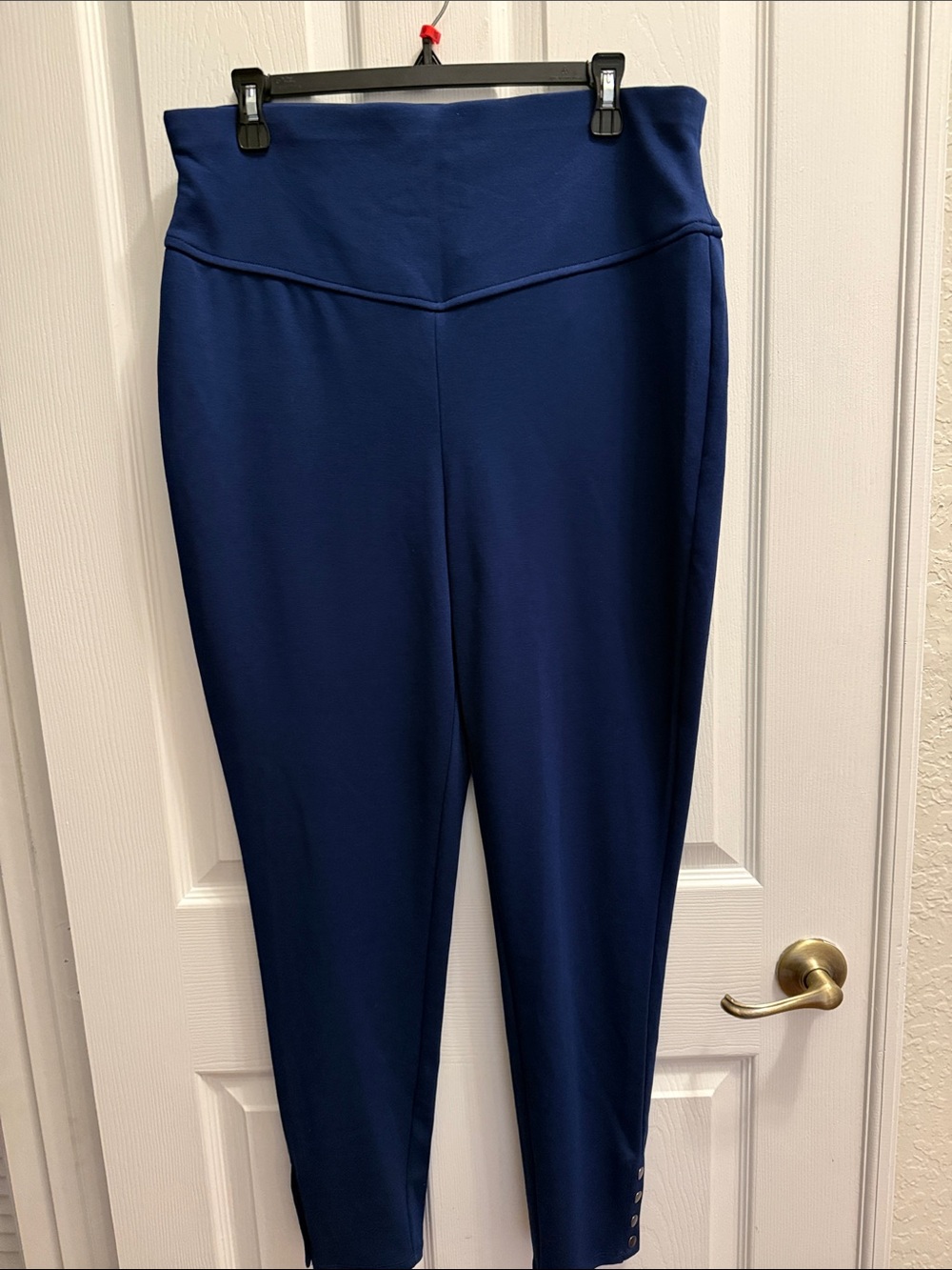 Serena Williams Navy High-Waist Ponte Leggings